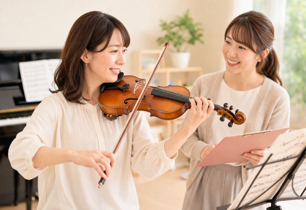 ことり音楽教室_写真ギャラリー_大人レッスン風景1